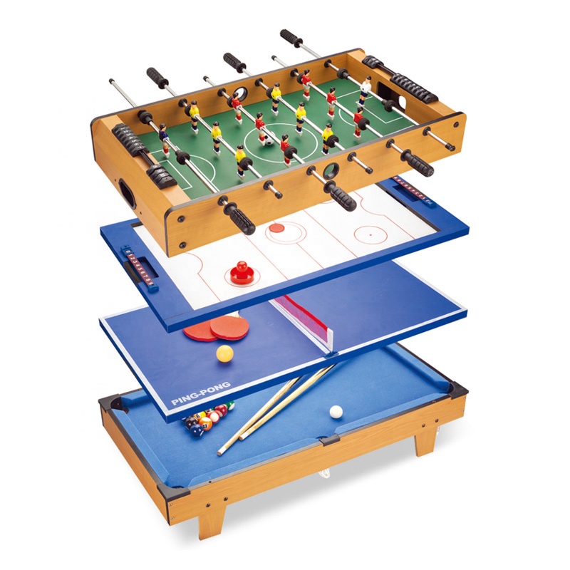 Air Hockey Table - Mesa de Juego 4 en 1,