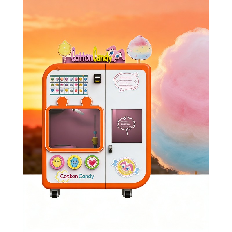 Commercial Vending Machine - Máquina Expendedora de Algodón de Azúcar