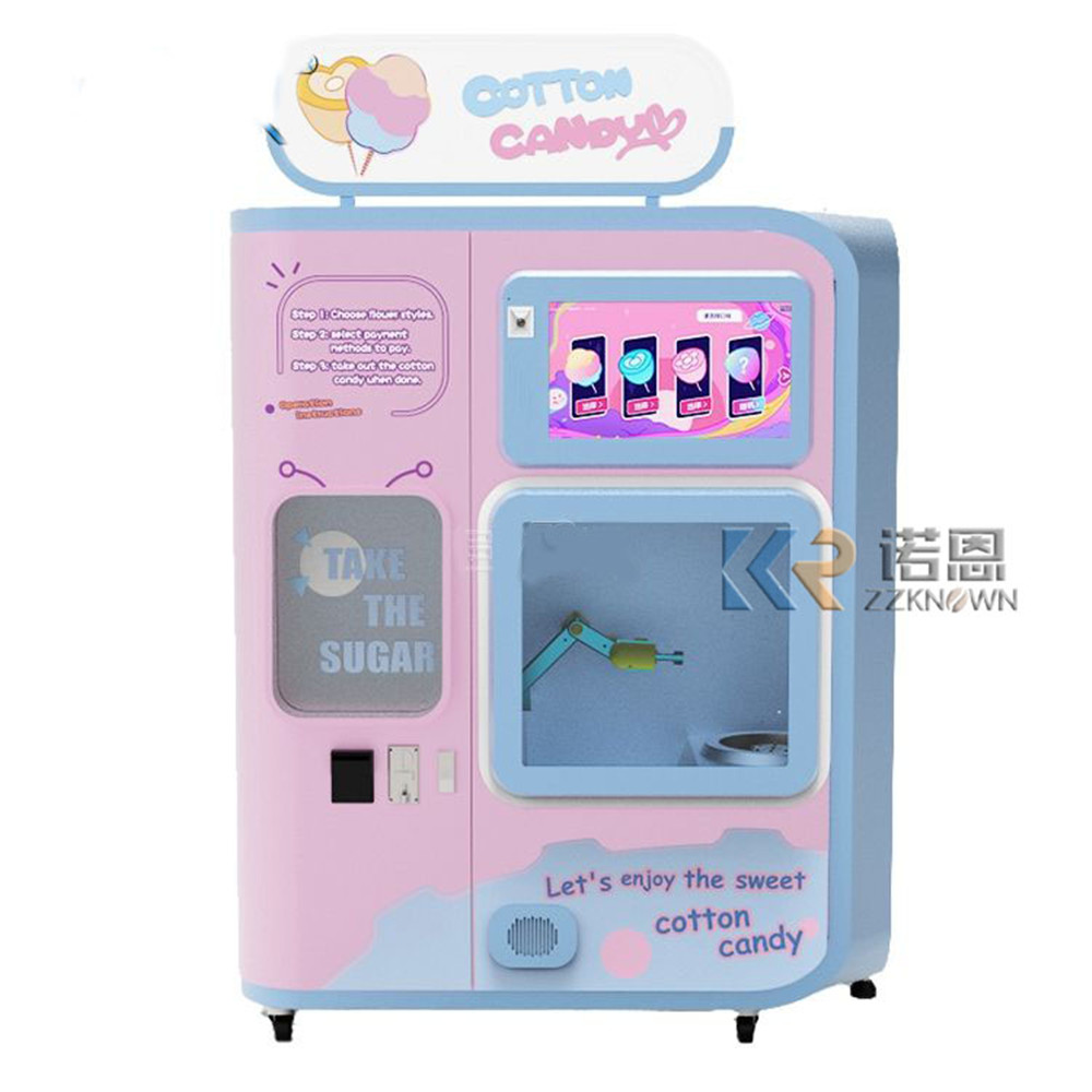 Candy Floss Machine - Máquina Expendedora Automática de Algodón de