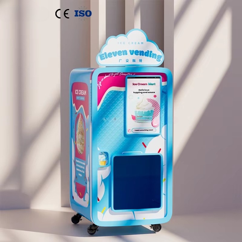 Commercial Vending Machine - Máquina Expendedora de Helados Inteligente para