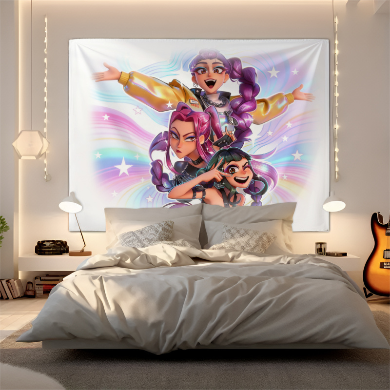 Photo Booth Machine - Tapiz Decorativo Kpop de Hasbro, Estilo