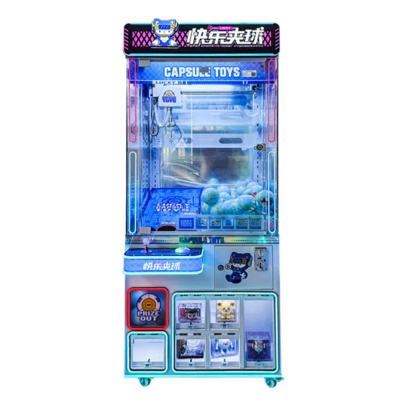 Máquina de gachapones con grúa - Prize Capsule Toy Machine reseña y precio
