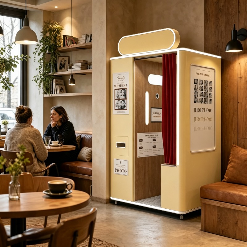 Nuevo Fotomatón de Última Tend - Photo Booth Machine reseña y precio