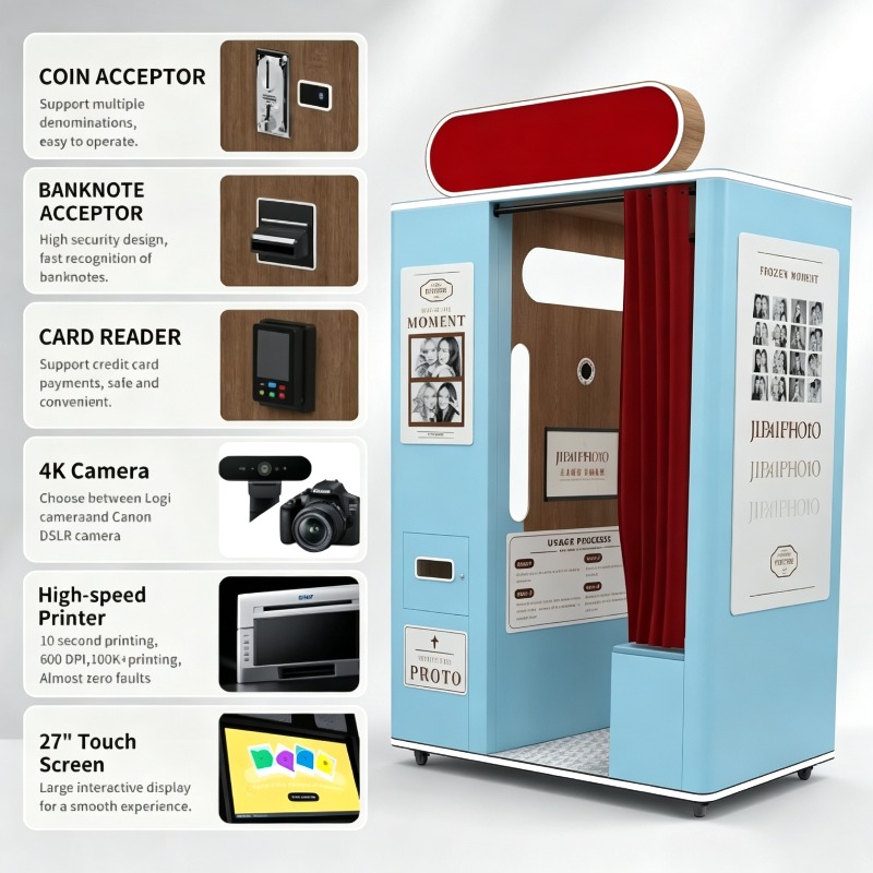 Nuevo Fotomatón de Última Tend - Photo Booth Machine reseña y precio