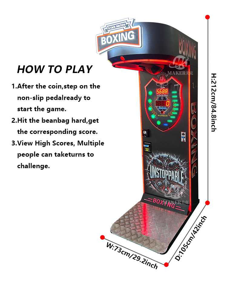 Máquina de Boxeo Arcade de Fáb - Arcade Machine Profit reseña y precio
