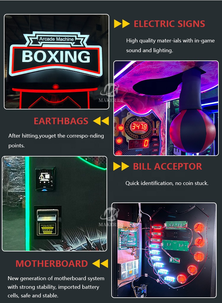 Máquina de Boxeo Arcade de Fáb - Arcade Machine Profit reseña y precio