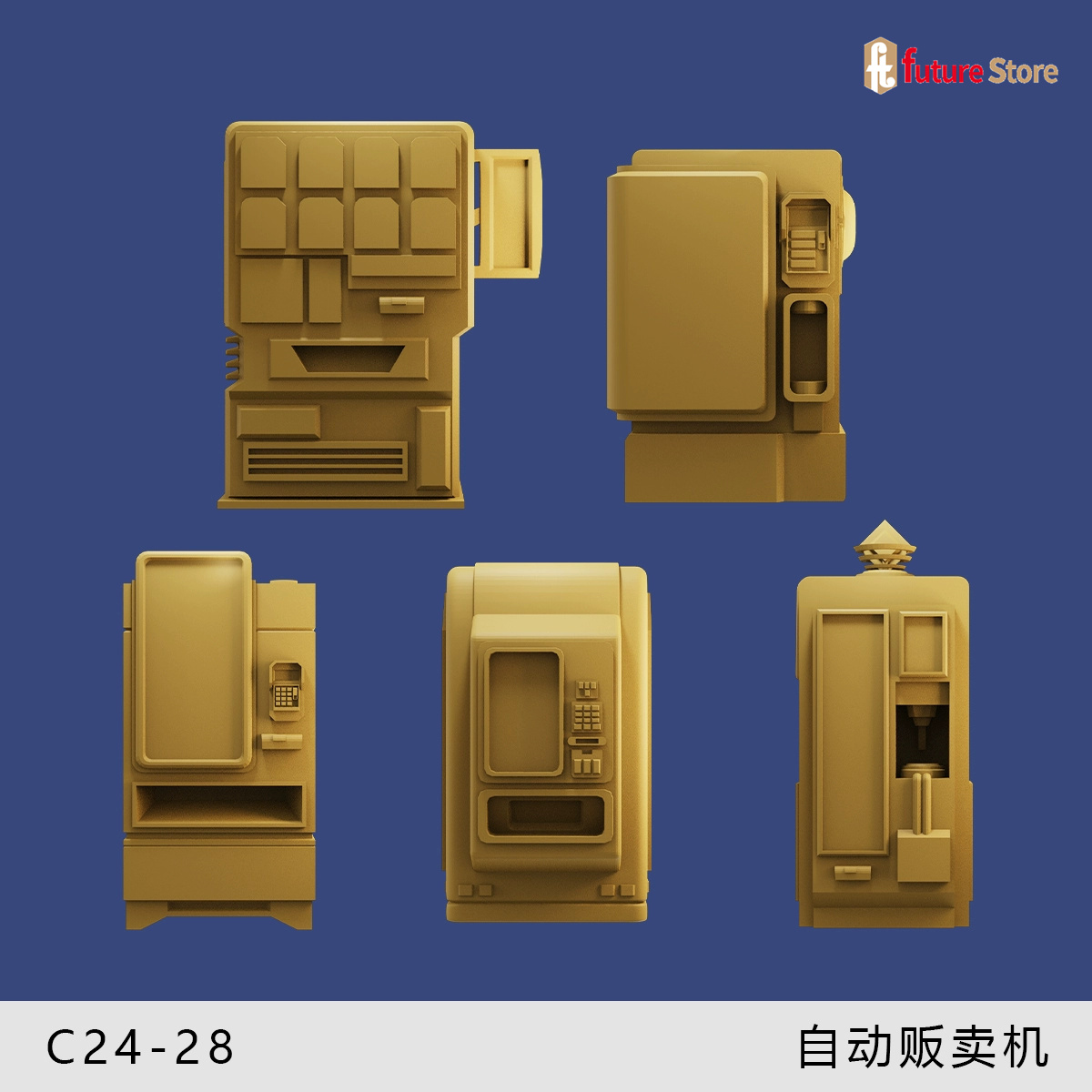 Impresión 3D 1/64, Figura de M - Arcade Games Vending reseña y precio