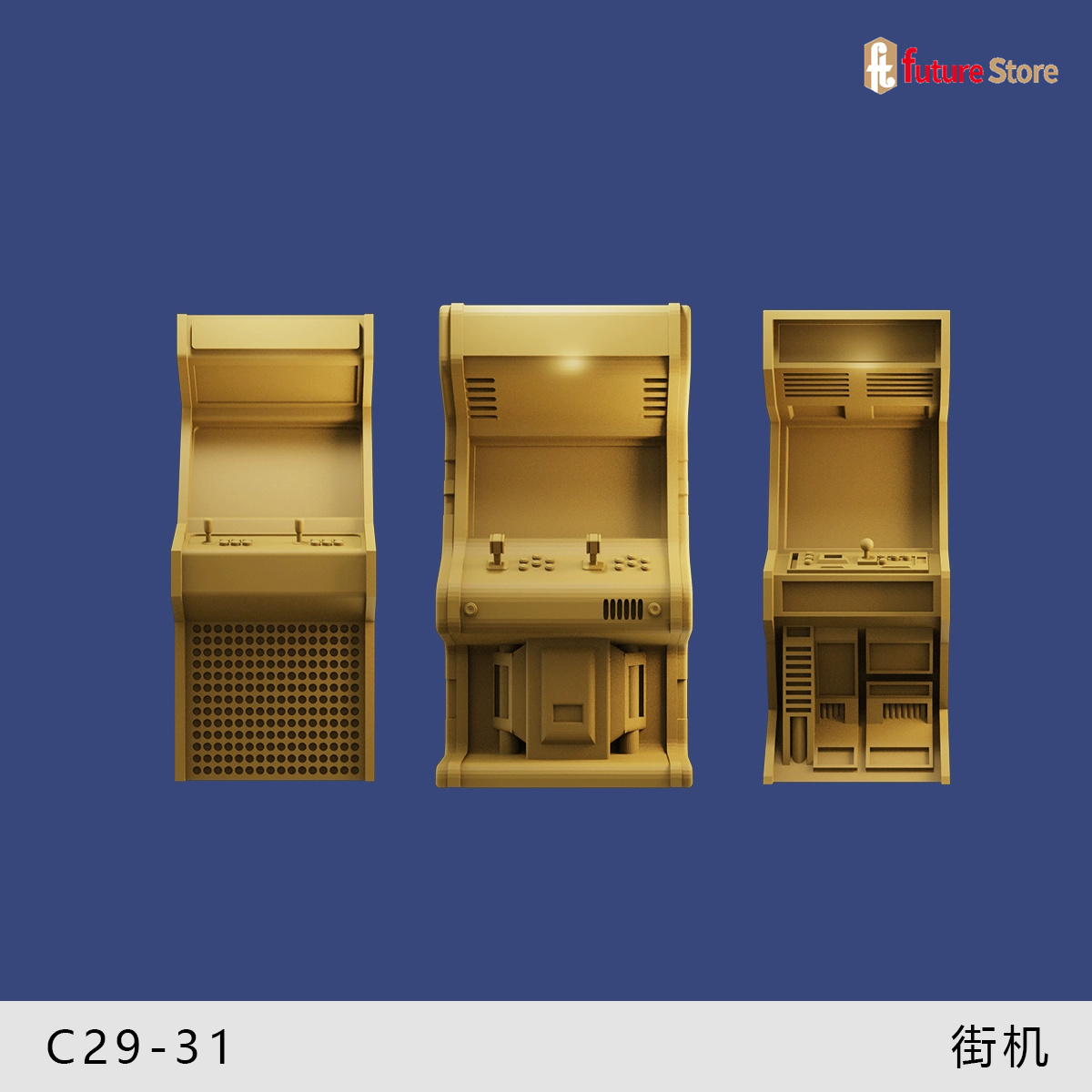 Impresión 3D 1/64, Figura de M - Arcade Games Vending reseña y precio