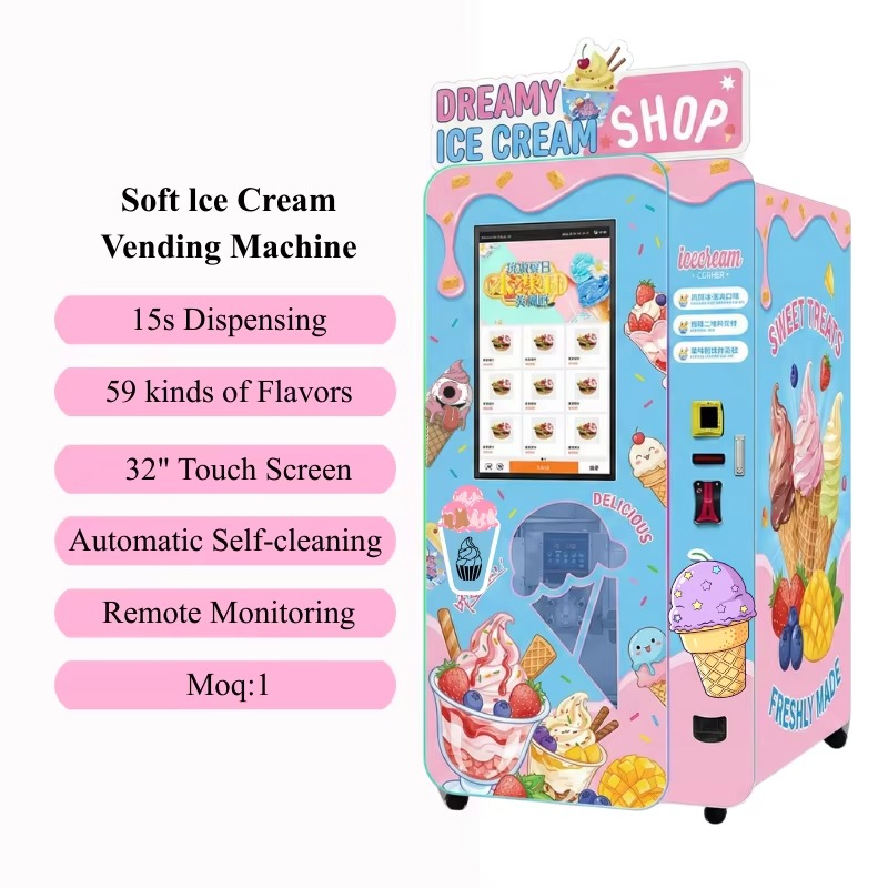 Máquina Expendedora de Helados - Commercial Vending Machine reseña y precio