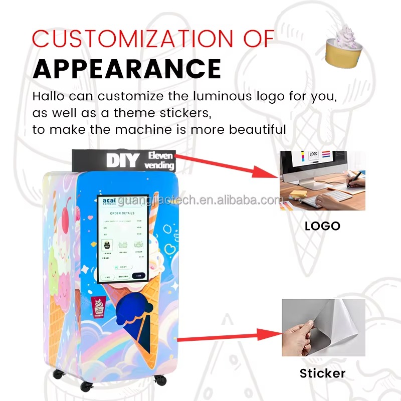 Máquina Expendedora de Helados - Commercial Vending Machine reseña y precio