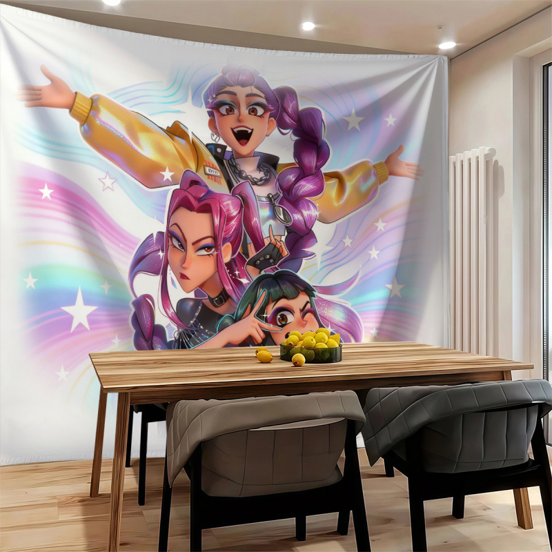 Tapiz Decorativo Kpop de Hasbr - Photo Booth Machine reseña y precio