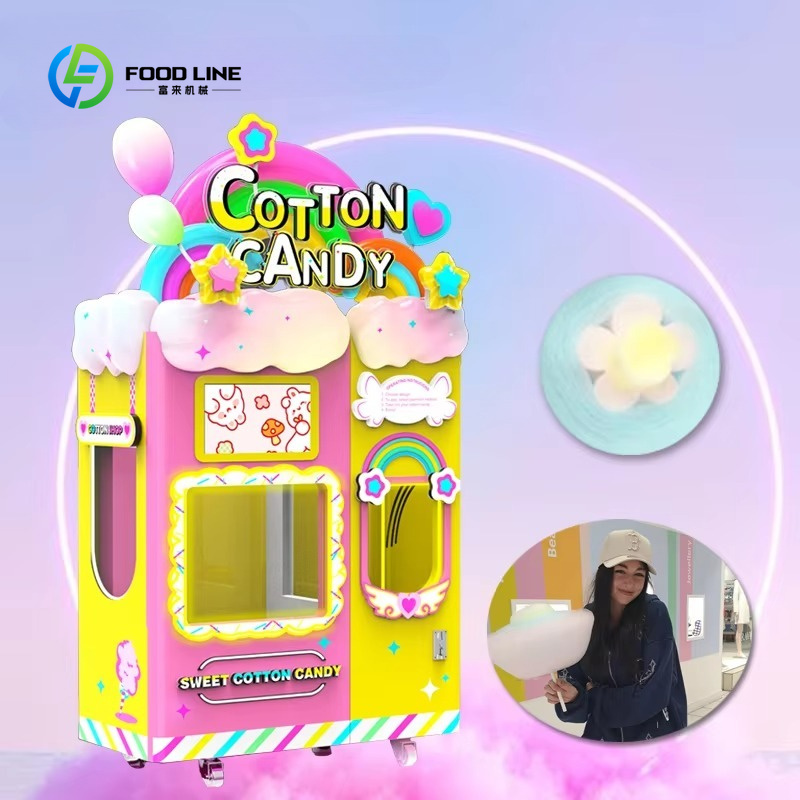 Máquina Expendedora de Algodón - Candy Floss Machine reseña y precio